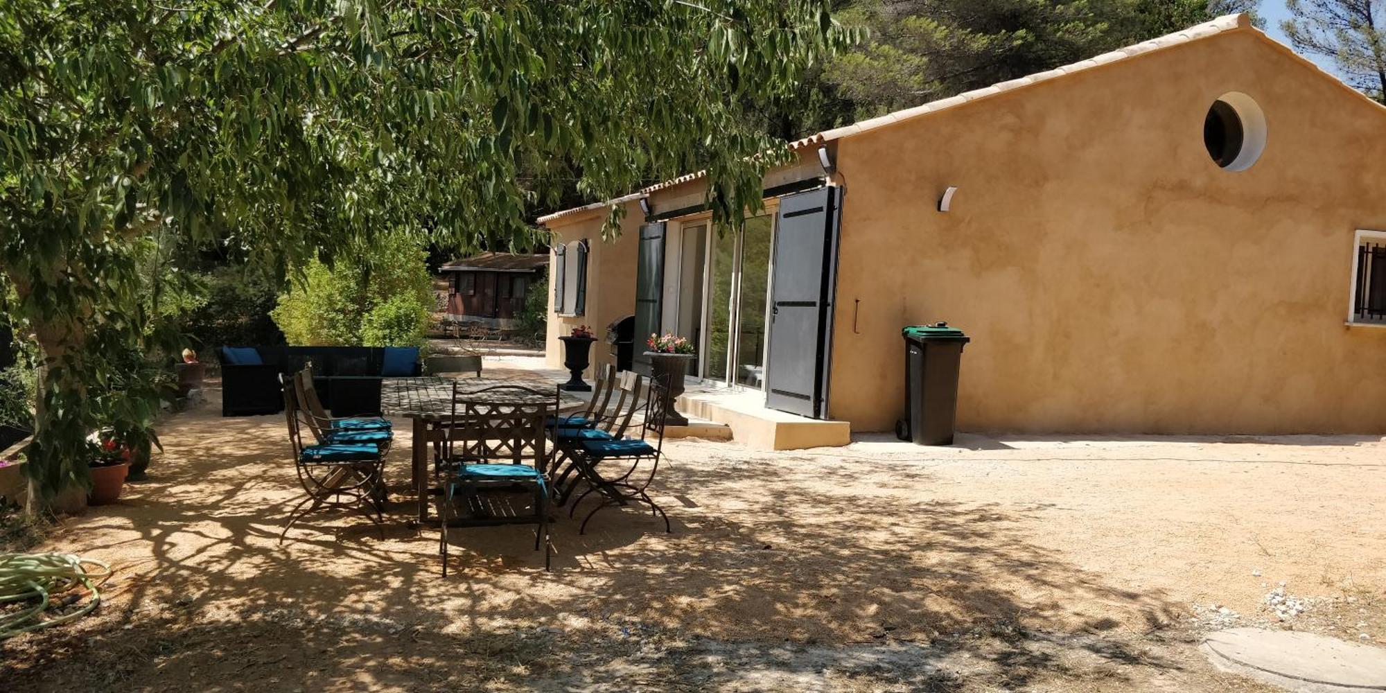 Villa Cigalons En Pleine Pinede Avec Piscine Chauffee De Mai A Septembre Auriol Buitenkant foto