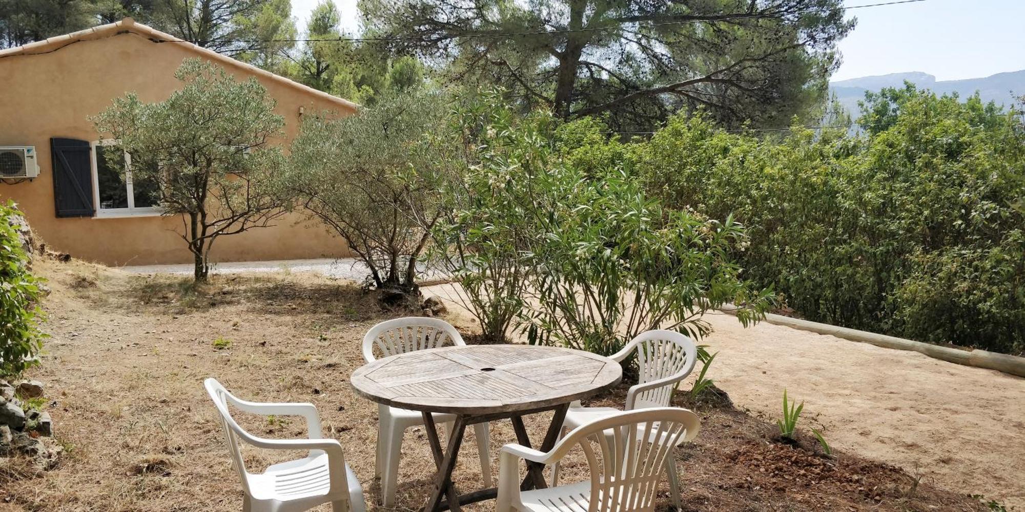 Villa Cigalons En Pleine Pinede Avec Piscine Chauffee De Mai A Septembre Auriol Buitenkant foto