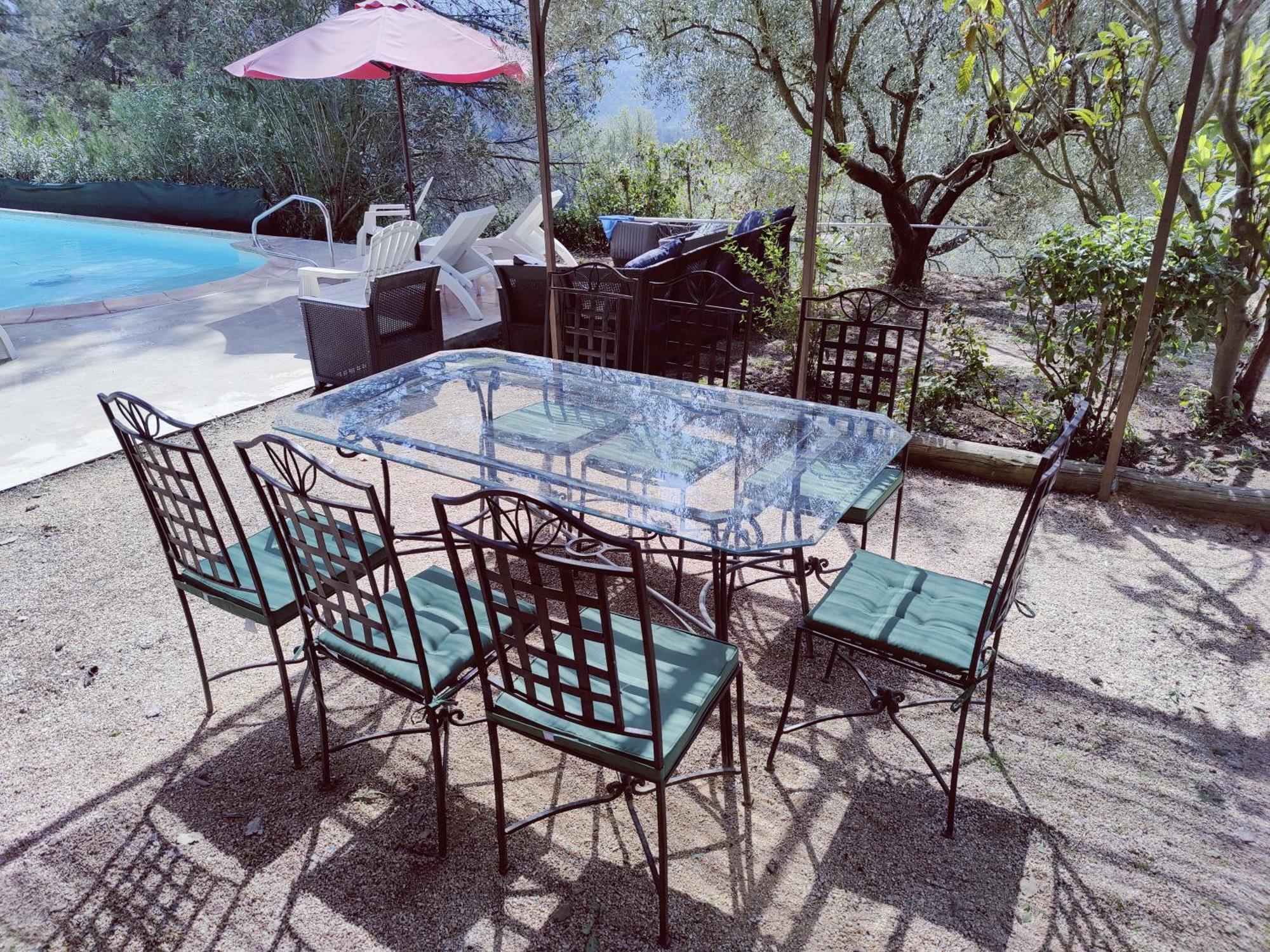 Villa Cigalons En Pleine Pinede Avec Piscine Chauffee De Mai A Septembre Auriol Buitenkant foto