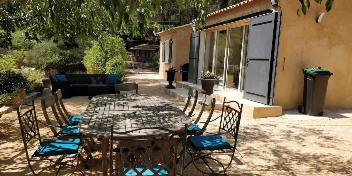 Villa Cigalons En Pleine Pinede Avec Piscine Chauffee De Mai A Septembre Auriol Buitenkant foto