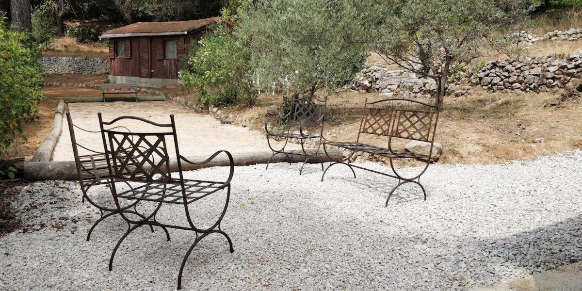 Villa Cigalons En Pleine Pinede Avec Piscine Chauffee De Mai A Septembre Auriol Buitenkant foto